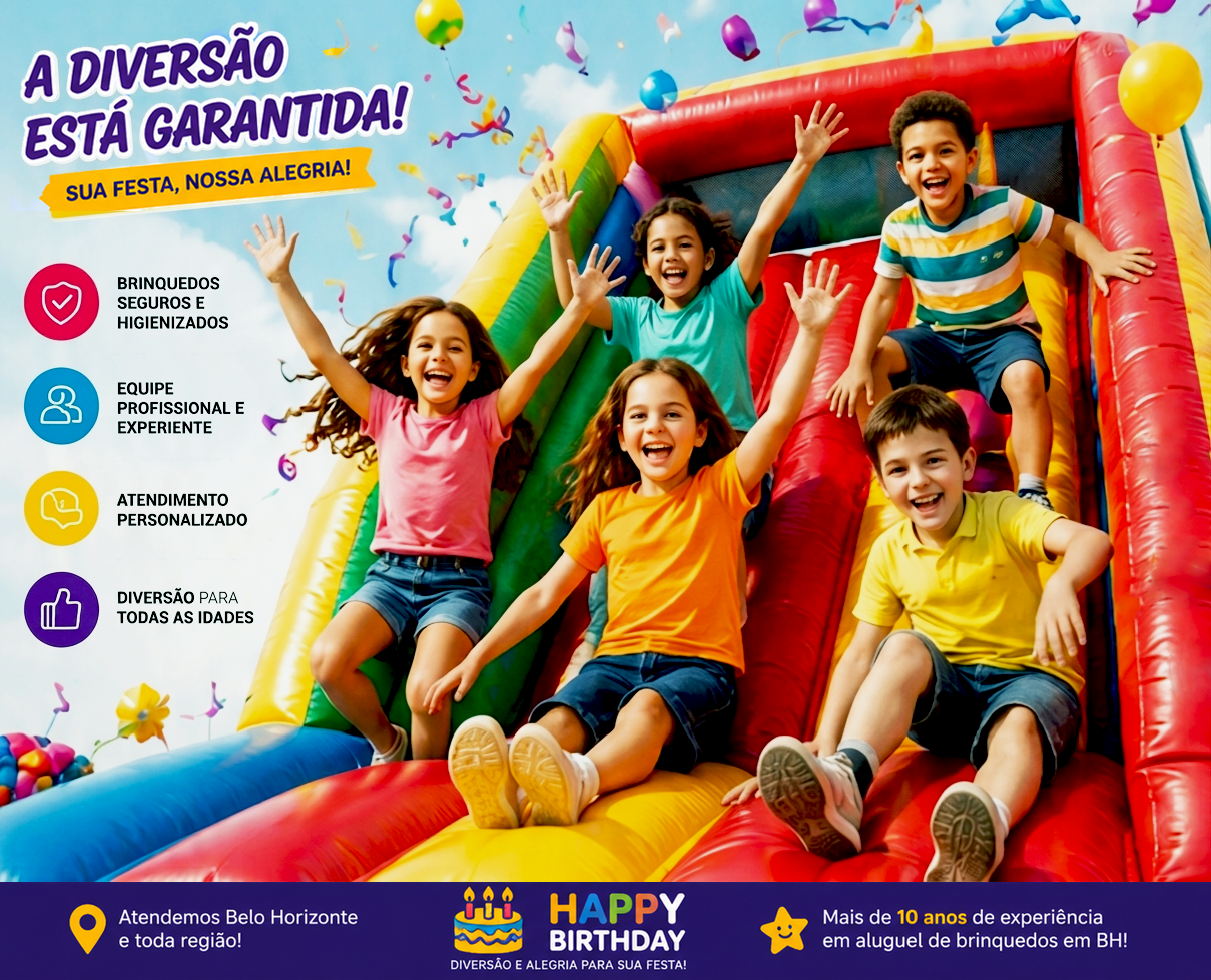 Locação de Brinquedos em BH