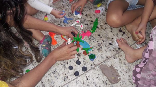 Atração e divertimento com massinha em Belo Horizonte
